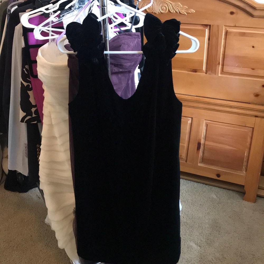 French connection velvet dress